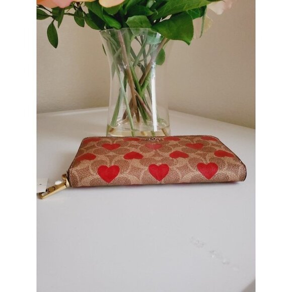 Coach Wallet heart print - Picture 6 of 6